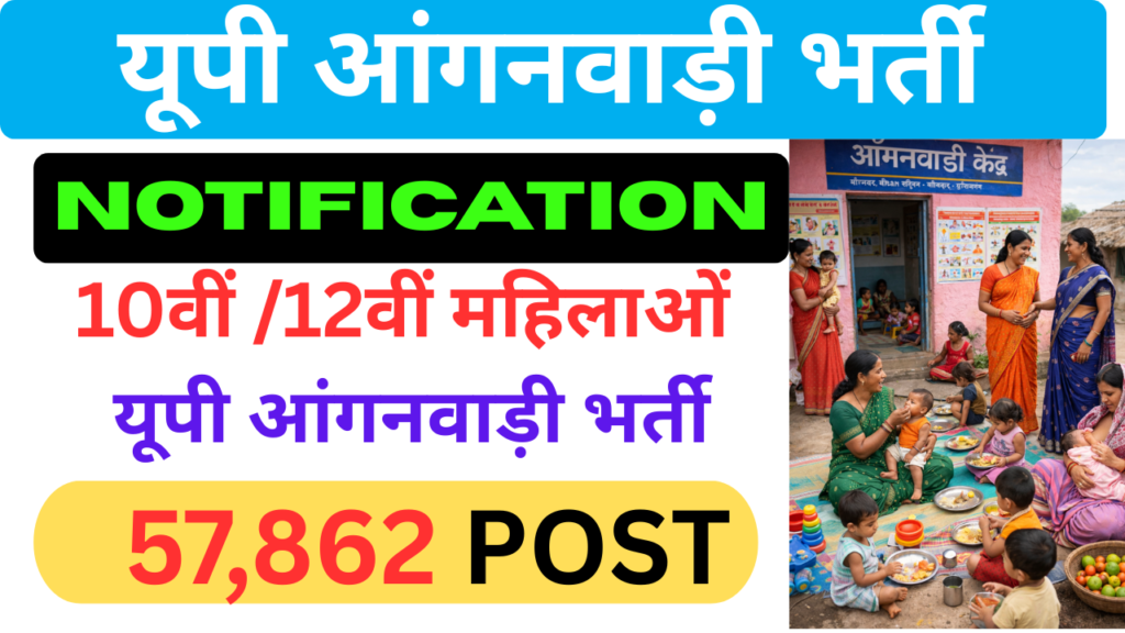 यूपी आंगनवाड़ी भर्ती 2025 up anganwadi bharti 2025