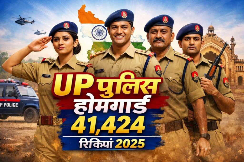 UP Home Guard 41,424 Requirement 2025
