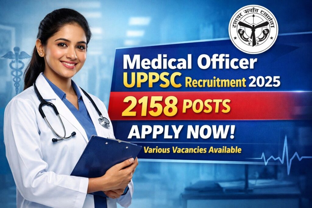 UPPSC  Medical Officer Reqirement 2025