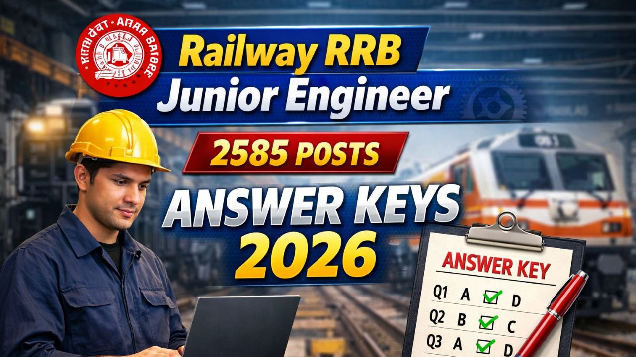 RRB JE Answer Key 2026